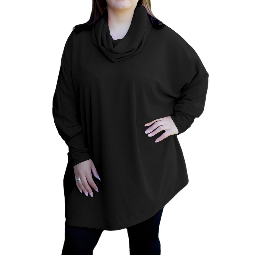 Plus Size Alta Top - Crowl Neck