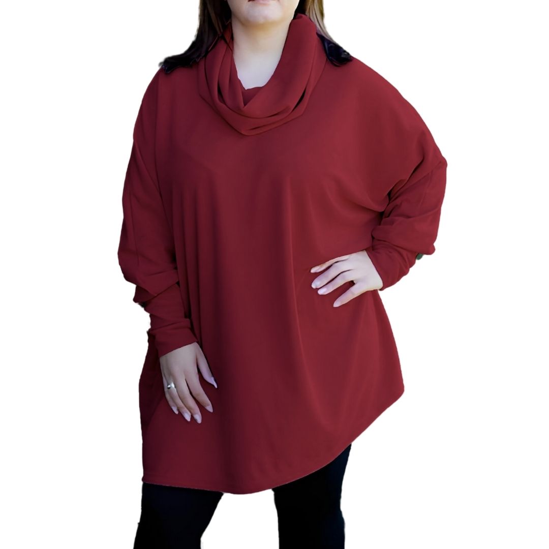 Plus Size Alta Top - Crowl Neck