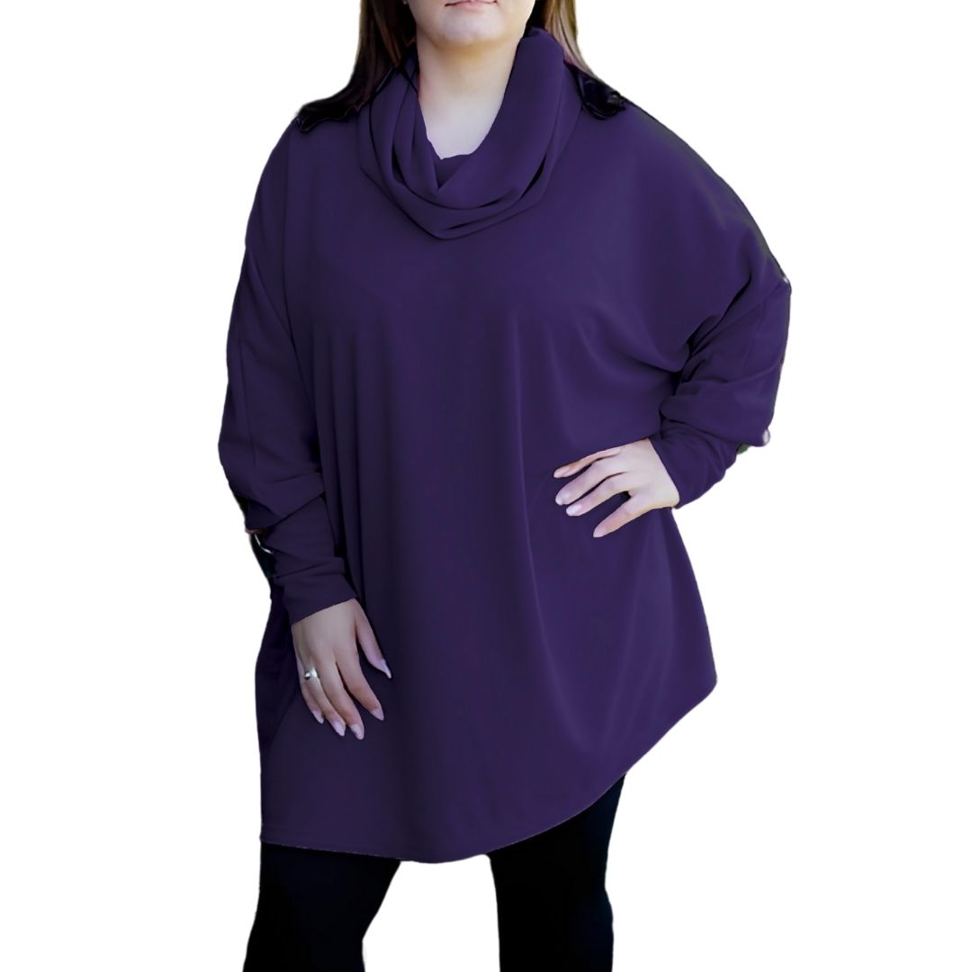 Plus Size Alta Top - Crowl Neck