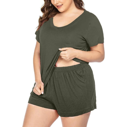 Plus Size PJ Summer Set