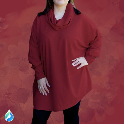 Plus Size Alta Top - Crowl Neck