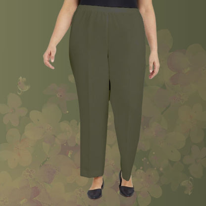 Plus Size Elastic Waist Pants