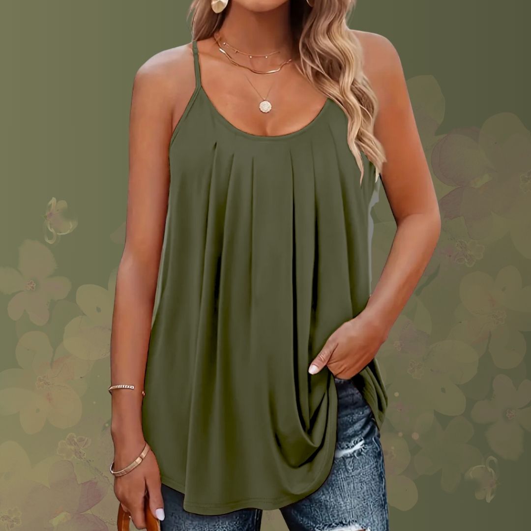 Plus Size Strappy Top -  Stella