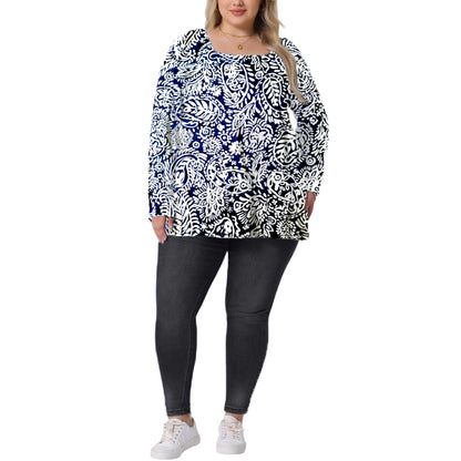 Plus Size Zena Top - Long Sleeve