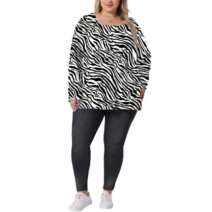 Plus Size Zena Top - Long Sleeve