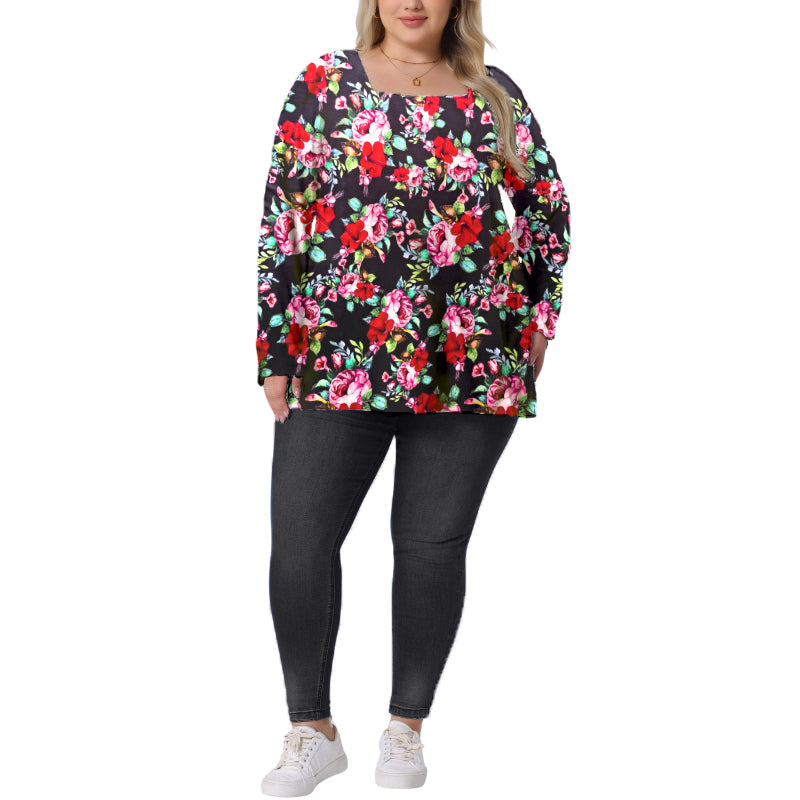 Plus Size Zena Top - Long Sleeve